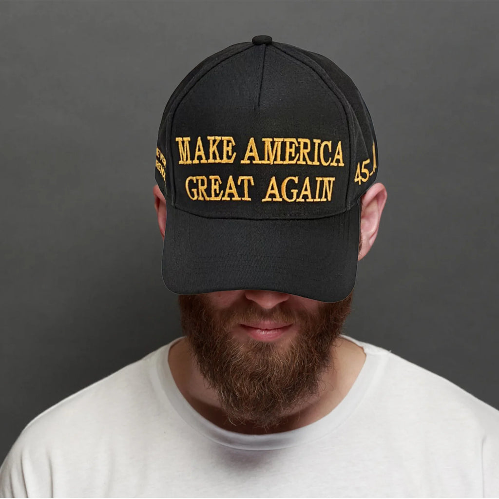 2025 New Donald Trump Cap 45-47 President Hat USA Snapback Baseball Caps Fashion Embroidered Hat
