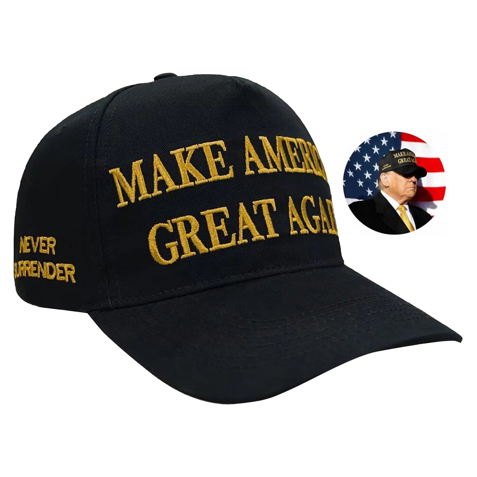 2025 New Donald Trump Cap 45-47 President Hat USA Snapback Baseball Caps Fashion Embroidered Hat