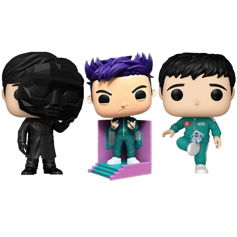 Miniature Items Korea Game Resin Doll Home Decoration Anime Figures Offices Desk Accessories Trends 2025 Toys Juego Del Calamar